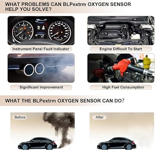 Miniatura 6 de Sensor de oxígeno O2 aguas arriba aguas abajo para Chry 300, para Dodge Challenger Charger Dakota Durango Grand Caravan Journey Neon Nitro, para