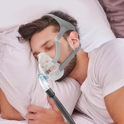 Miniatura 7 de Paquete de 2 cascos para Resmed AirFit F20 con clips magnéticos, correas de repuesto compatibles con la máscara Resmed Aritouch F20, correas de