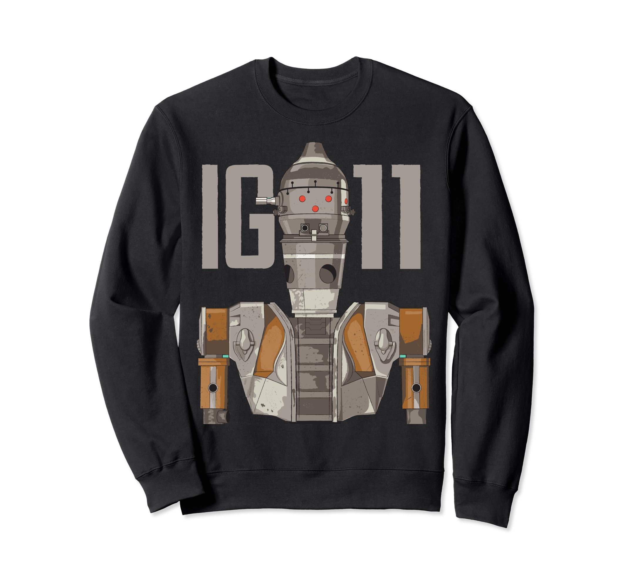 Sweatshirt IG-11 Star Wars pull Mandalorian imprimé graphique