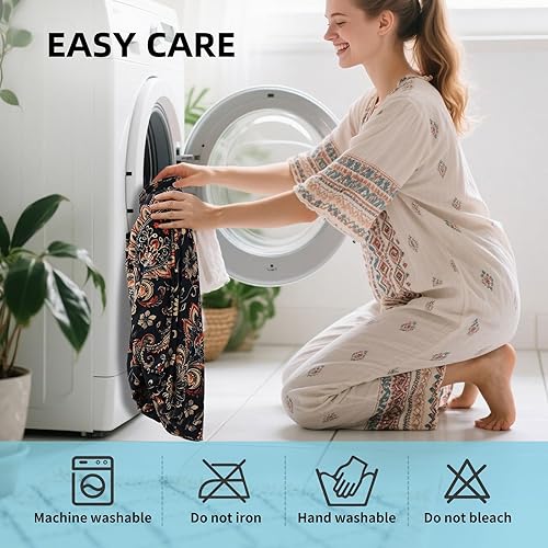 Vista 39 de YISUN Fundas para sillas de comedor, fundas elásticas de elastano para asiento de silla, extraíbles y lavables, fundas protectoras para sillas