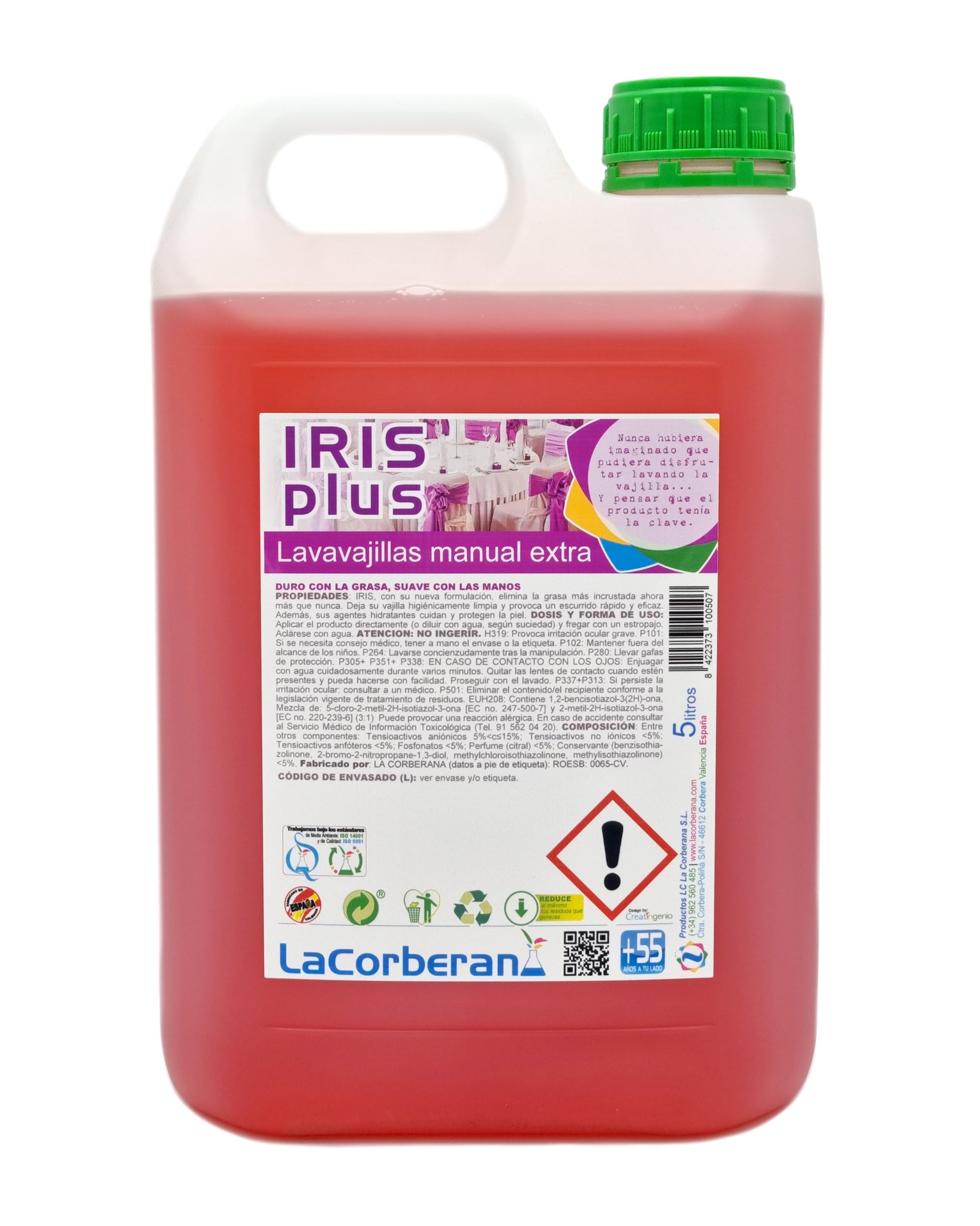 Iris Plus Profesional 5 Litros