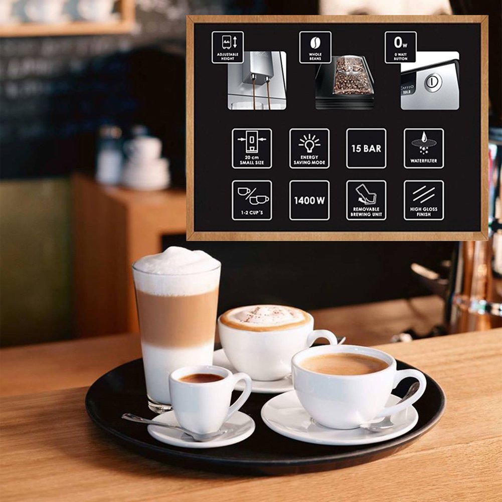 Melitta Caffeo Solo E950-101 Cafetière super automatique 15 bars expresso noir reconditionné