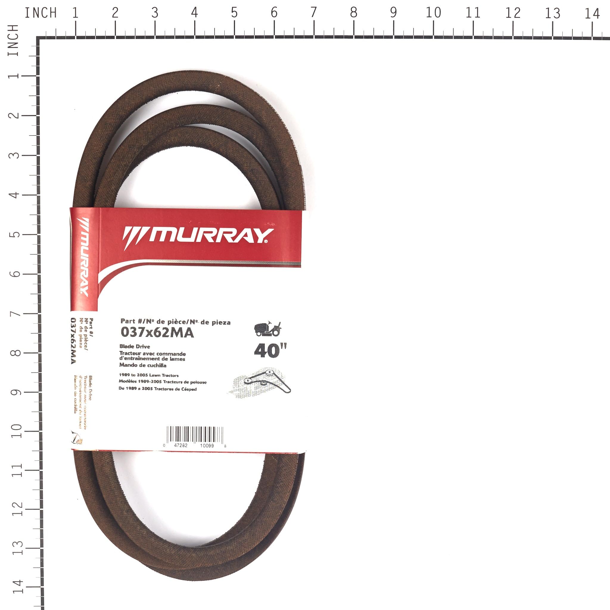 Hayter/ Murray - Cinghia per rasaerba, 37 x 62 MA