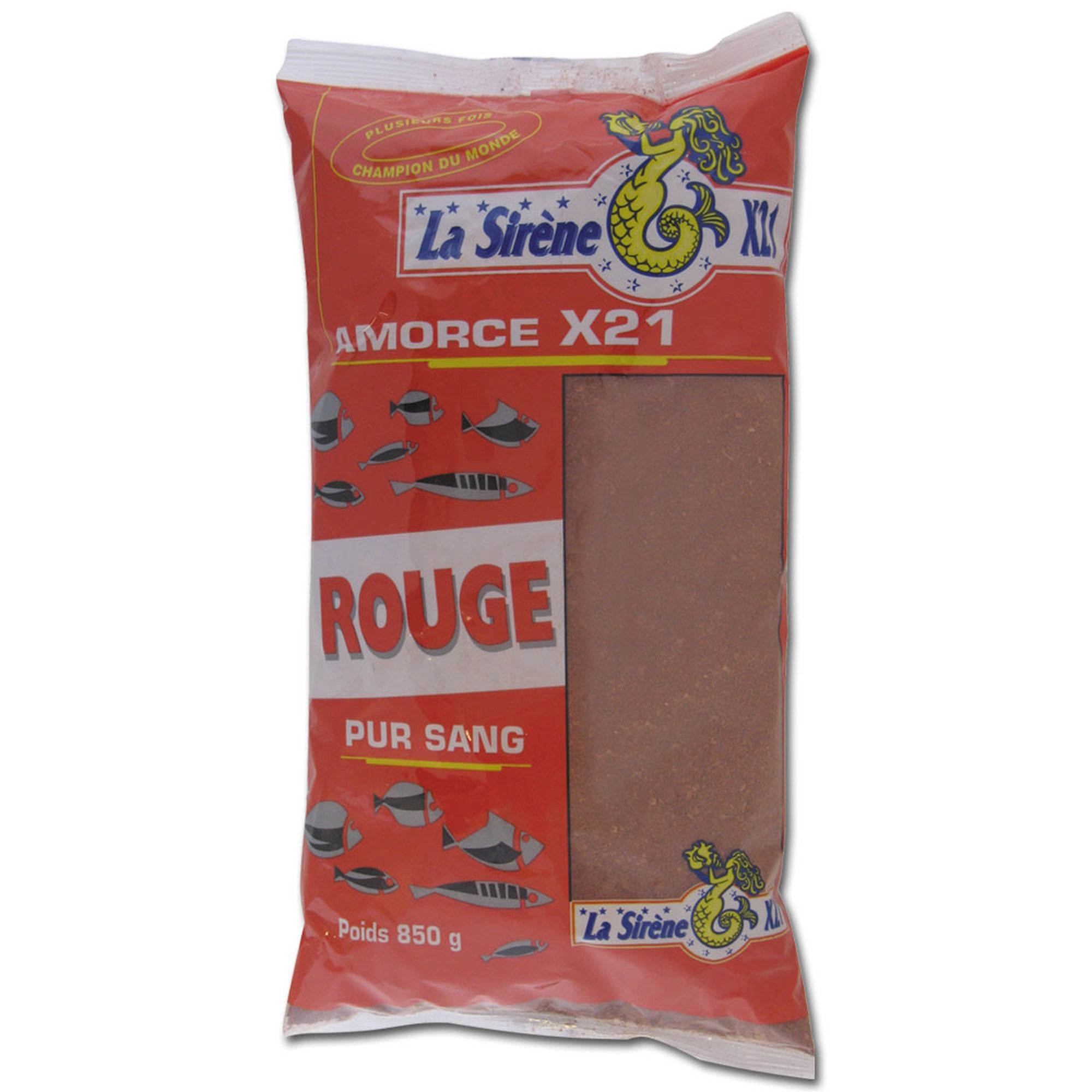 Amorce La Sirene X21 Rouge GM | Pacific Pêche