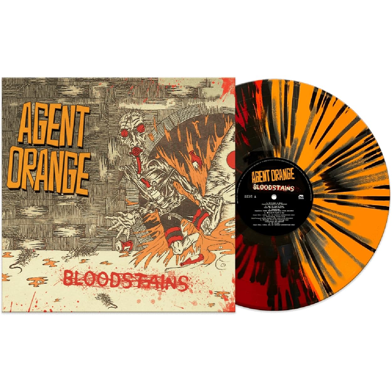 Bloodstains (Orange/Red/Black Splatter) [VINYL]