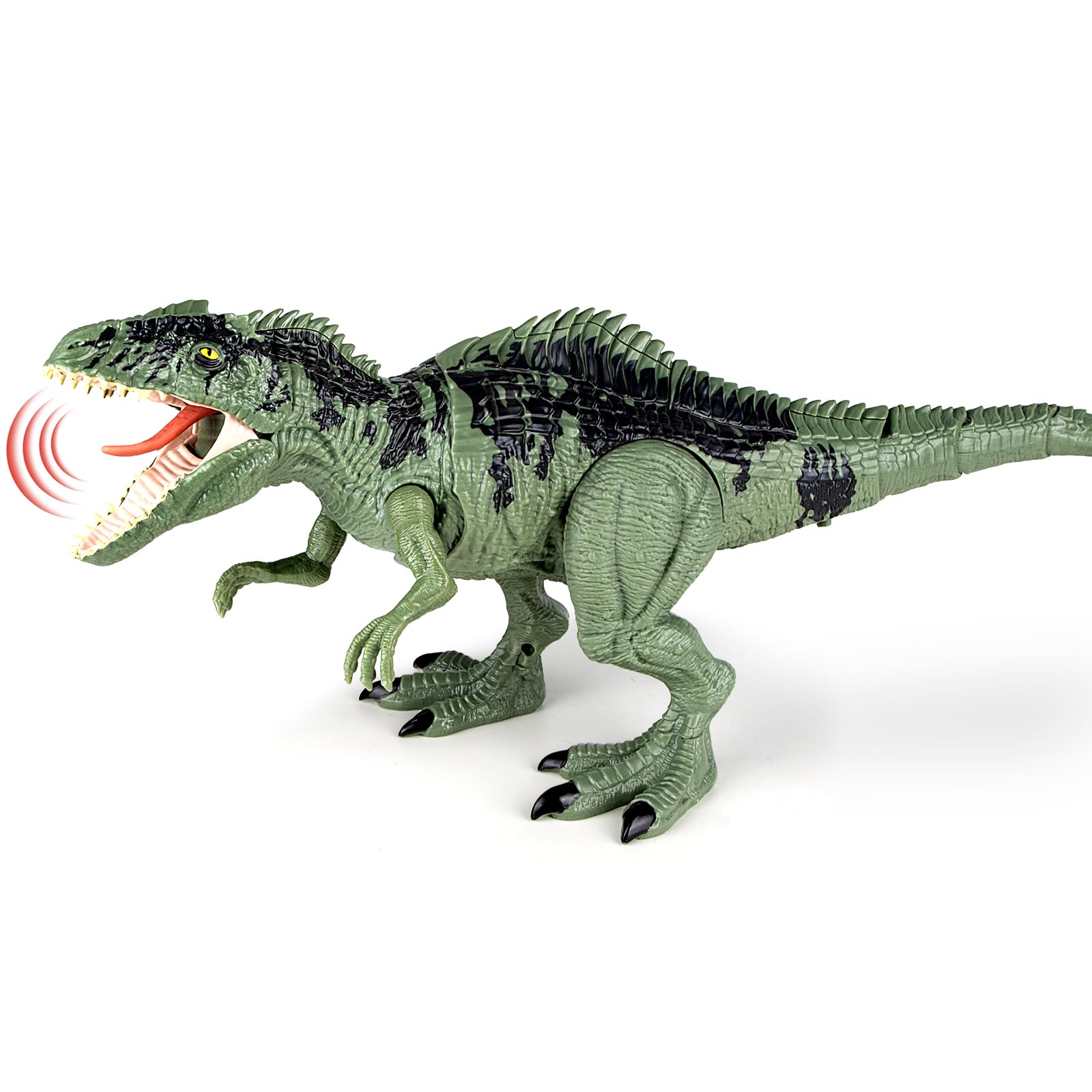 Giganotosaurus Dinosaur Toys for Kids Ages 3-8, Action Figure with Roaring Sound, Lights & Attack Motion – Realistic Dino Toy for Boys & Girls – Birthday Gift for Dinosaur Lovers
