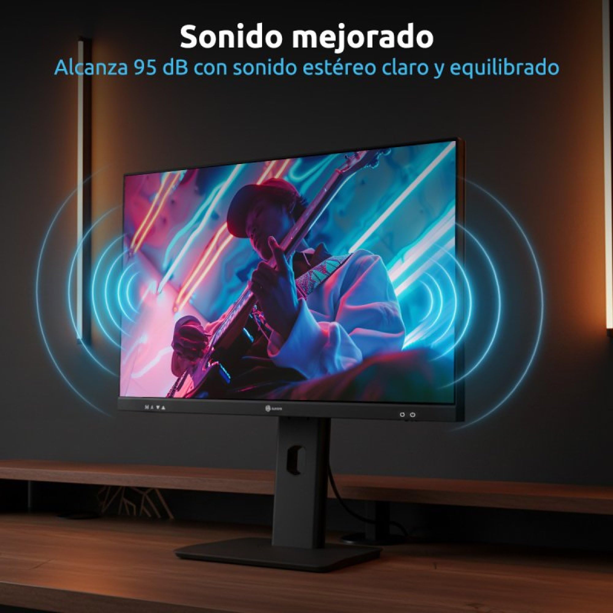Alurin Flow PC All in One, Intel Core i5-12400, 16GB RAM DDR4, 1TB SSD, 24” Full HD IPS 75Hz, Windows 11 Home, Altura Regulable, USB-C, HDMI, Diseño Todo en uno para Trabajo y Ocio