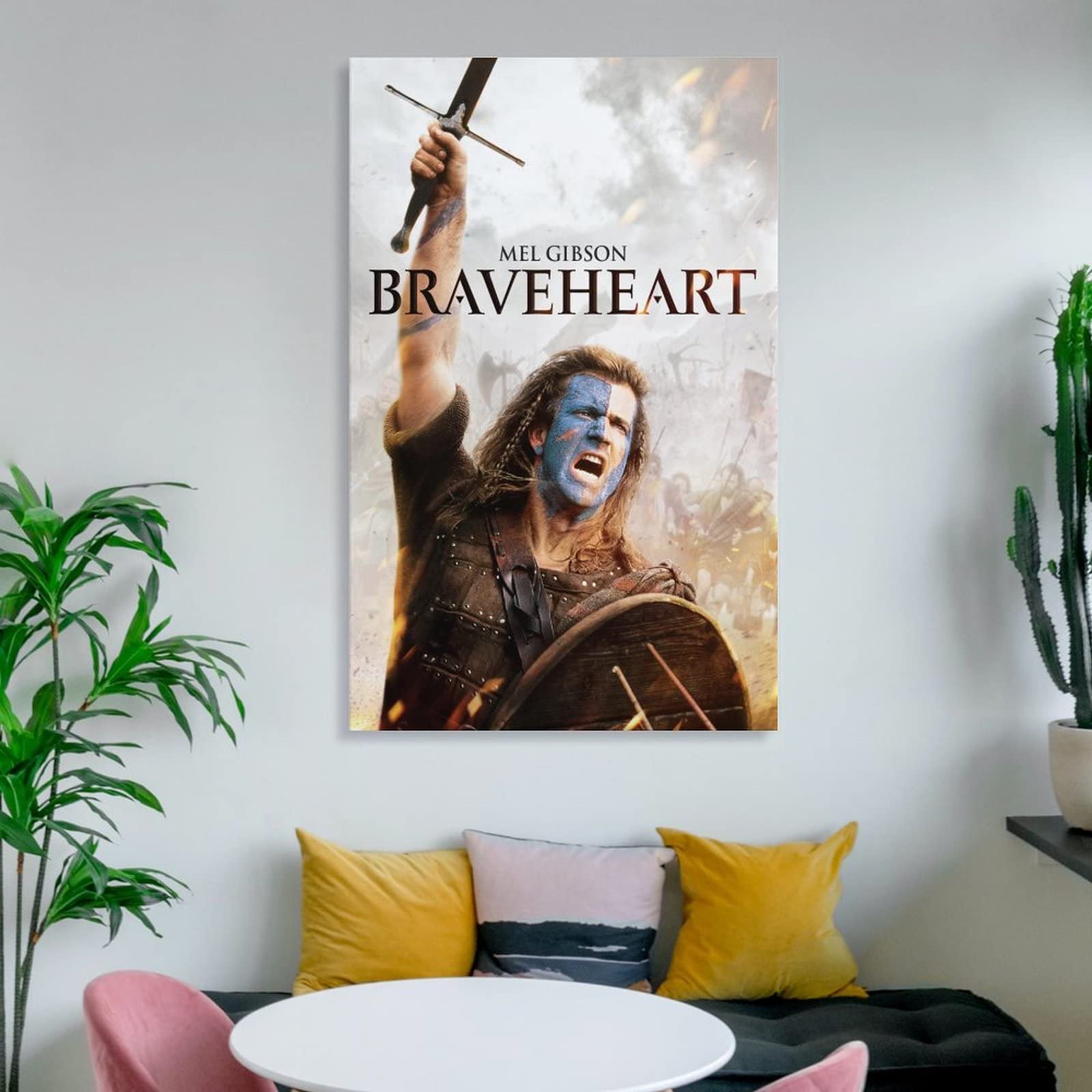 Braveheart Movie Poster (16) Canvas Wall Art Prints Poster Gifts Braveheart Movie Poster (16) Canvas Wall Art Prints Poster Gifts