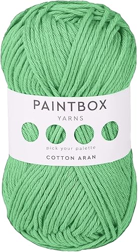 Miniatura 32 de Paintbox Yarns Hilo Aran 100% Algodón 1.76oz (50g), 93 Yardas (85m) - Lana Peinada Vino Tinto para Ganchillo o Tejer - Suave, Ligero para Suéteres