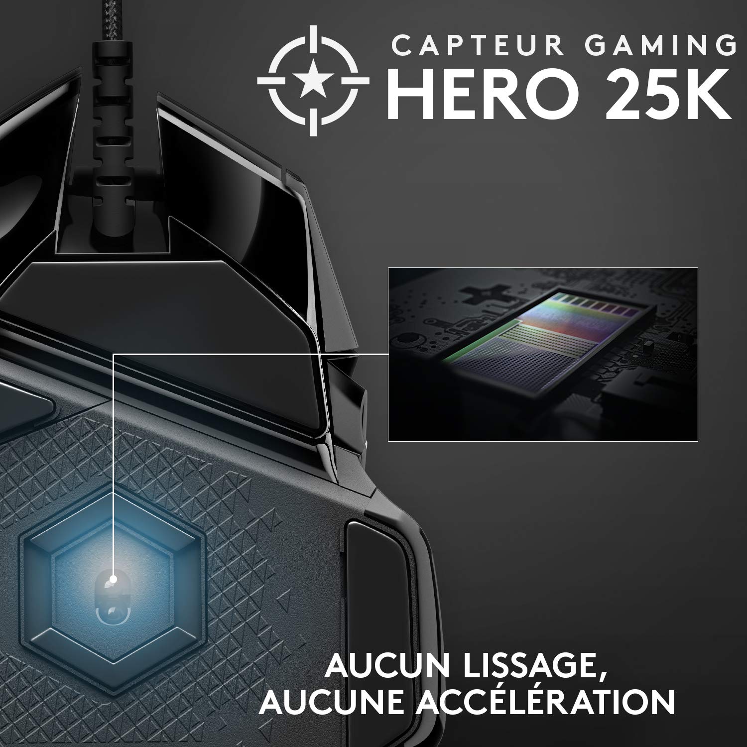 Logitech G G502 HERO Souris Gamer Filaire Haute Performance Édition Spéciale