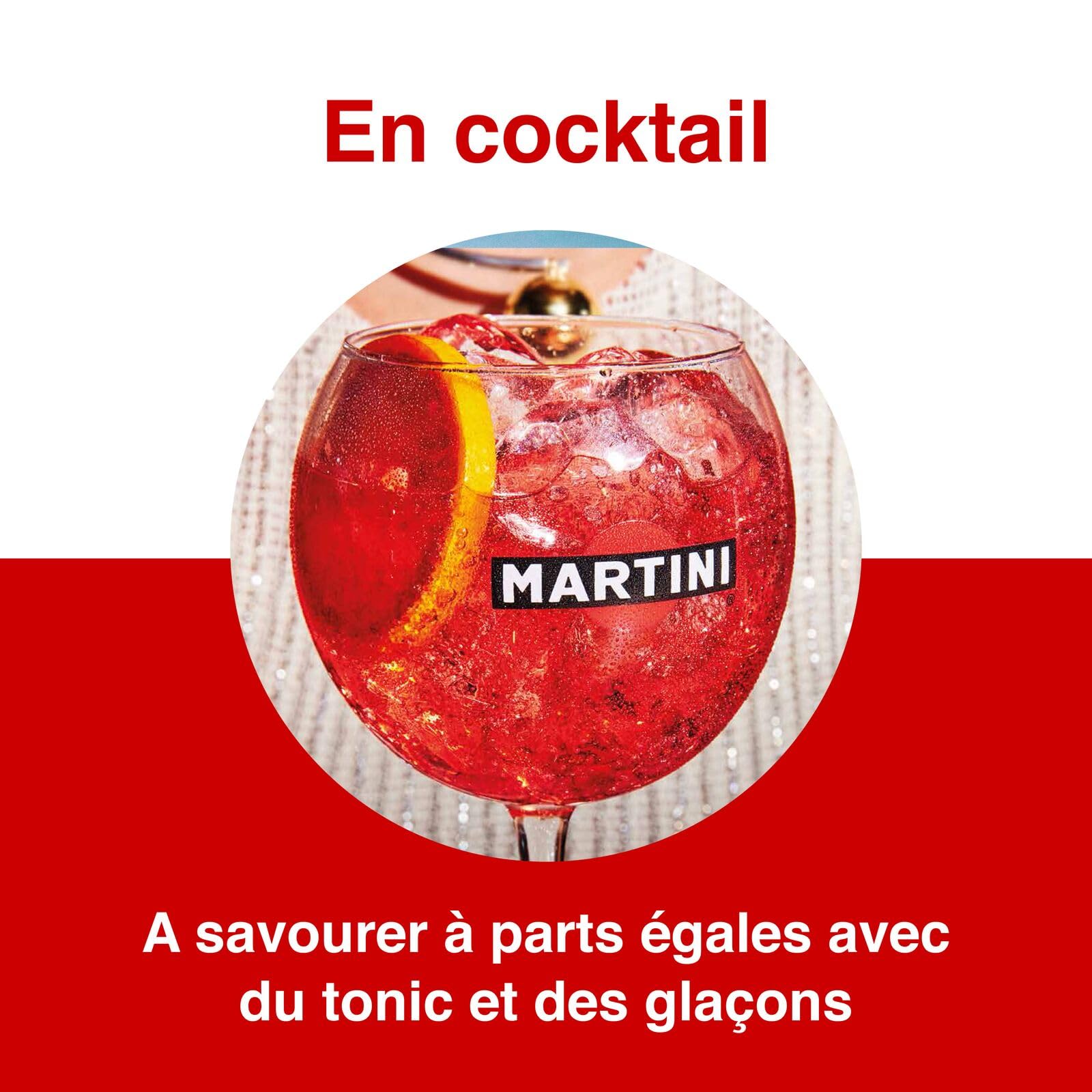 Le Coffret MARTINI Vibrante et Floreale Aperitivo non alcoolisé, 2 x 75cl / 750ml, infusé avec des plantes botaniques de qualité supérieure