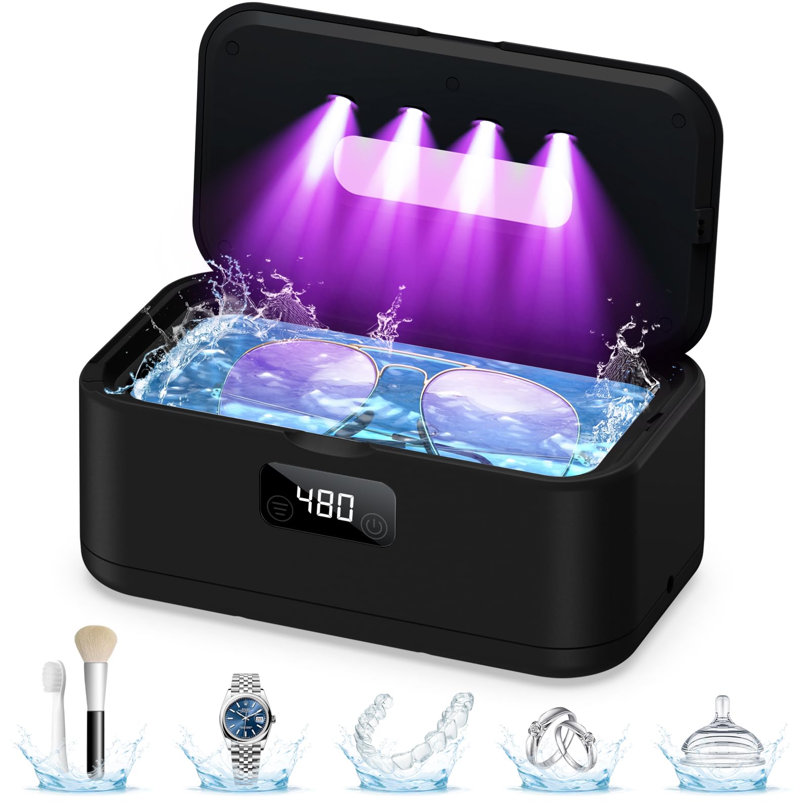 Amazon.com: Ultrasonic Jewelry Cleaner, 50Khz Jewelry Cleaner