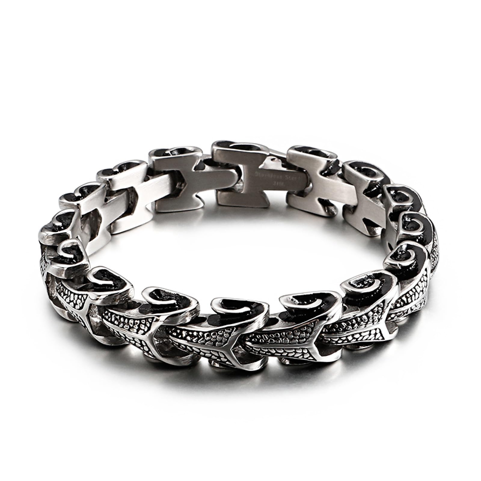 Pulsera Hombre Pulseras Regalo Brazalete Mujer 11Mm Charm Hombres Pulsera Serpiente Cadena Animal