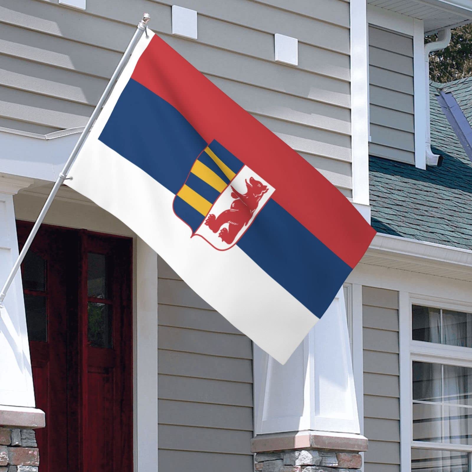 Rusyns Flagge Serbien – 90x150 Cm, Polyester, Wetterfest, Für Garten, Party & Dekoration