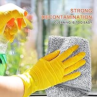 Vista 5 de HAOBAOBEI Paños de Tela de Cocina para Platos (Paquete de 12), Paños de Cocina Premium, Paño de Limpieza de Microfibra Súper Absorbente