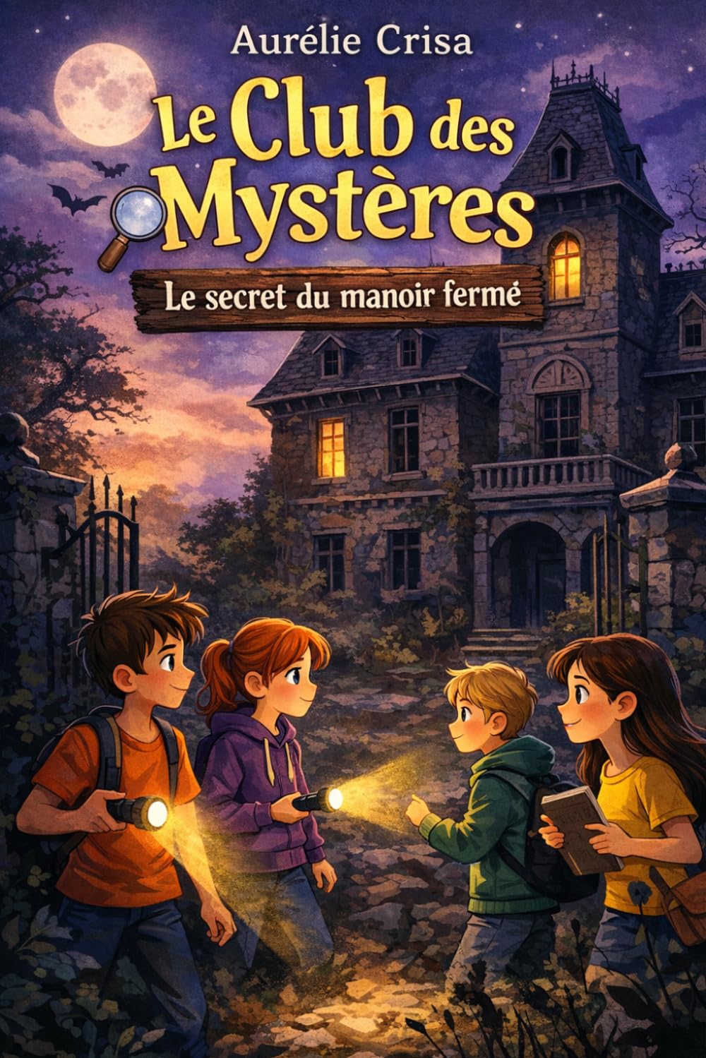 Le Club des Mystères: Le secret du Manoir fermé