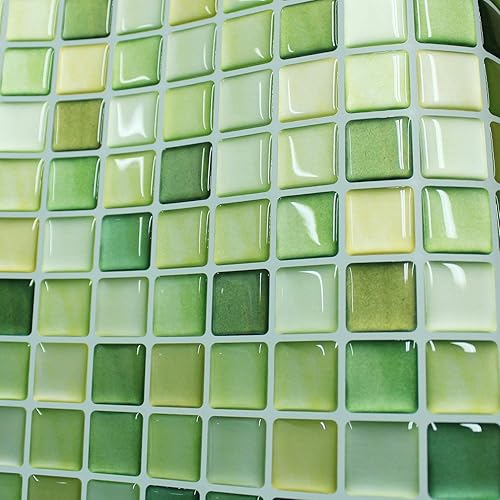 Miniatura 6 de Unidesign Beaustile - Adhesivo 3D para azulejos de mosaico 3D (10, 12.2 x 12.2 pulgadas)