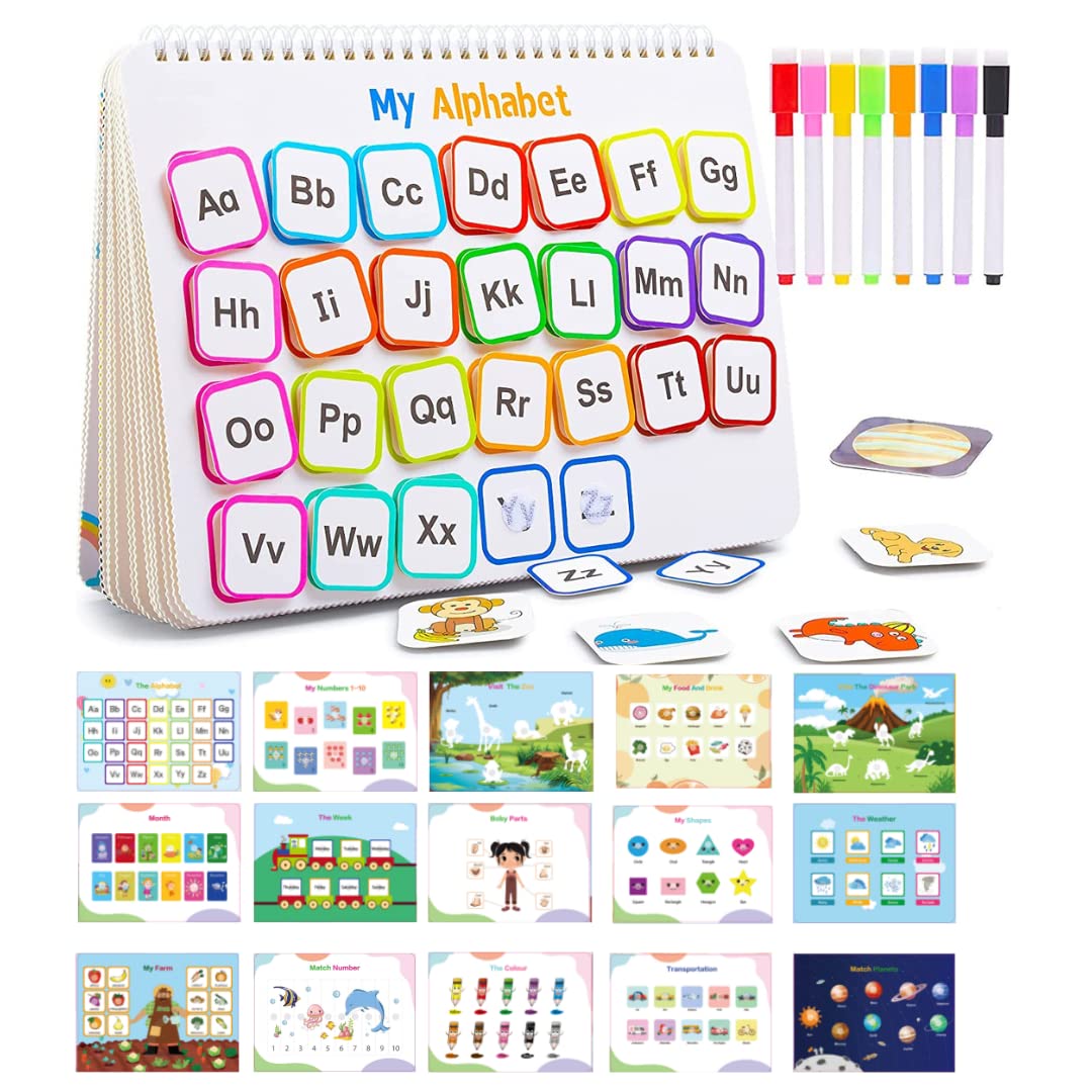 Mumfactory® My Preschool Activity Set - Preschool Learning & Activities - Montessori Toys for Toddlers – DIY Toys