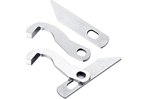 4 Pieces Serger Machine Blades Compatible with Brother 1034D