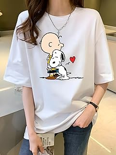Tシャツ スヌーピー チャーリーブラウン ハート レディース 半袖 綿100% 日本製 春夏服 インナーシャツ クルーネック カットソー カジュアル ゆったり おしゃれ 快適 柔らかい 通気性 Tシャツ スヌーピー チャーリーブラウン ハート レディース 半袖 綿100% 日本製 春夏服 インナーシャツ クルーネック カットソー カジュアル ゆったり おしゃれ 快適 柔らかい 通気性