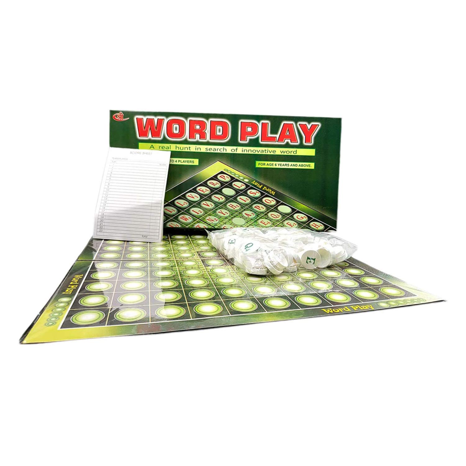 Kids Mandi Wordplay Creative Word Making Educational Board Game, for 8 Years and Above - Multicolor - Image 4 thumbnail