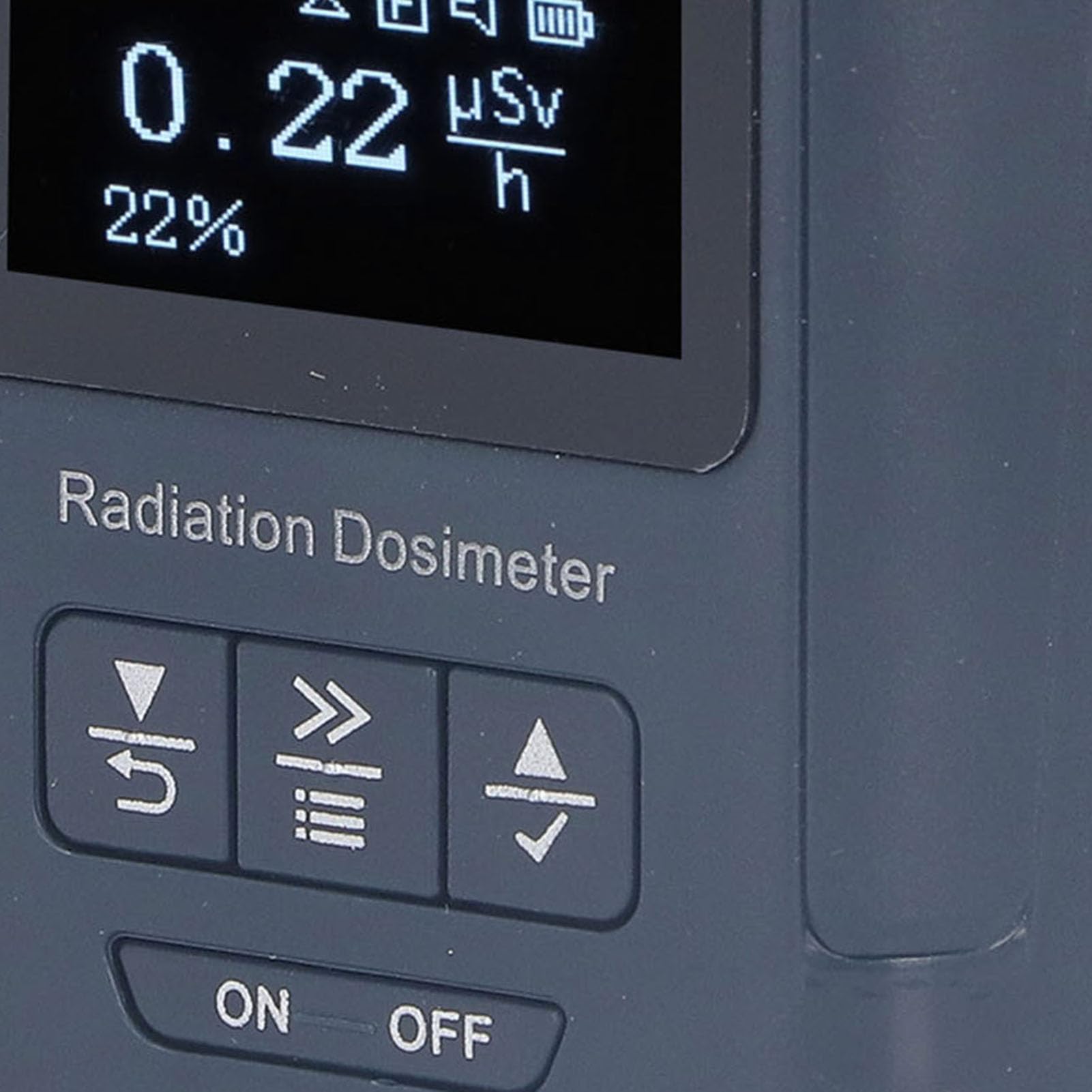 Strahlungsdetektor Nuc Dosimeter Counter Beta Gamma X Tester Tragbarer Dosisalarm -Strahlungsdetektoruc Strahlungsdetektorradiation Detektor Dosimeter Covernuc Strahlungsmonitor