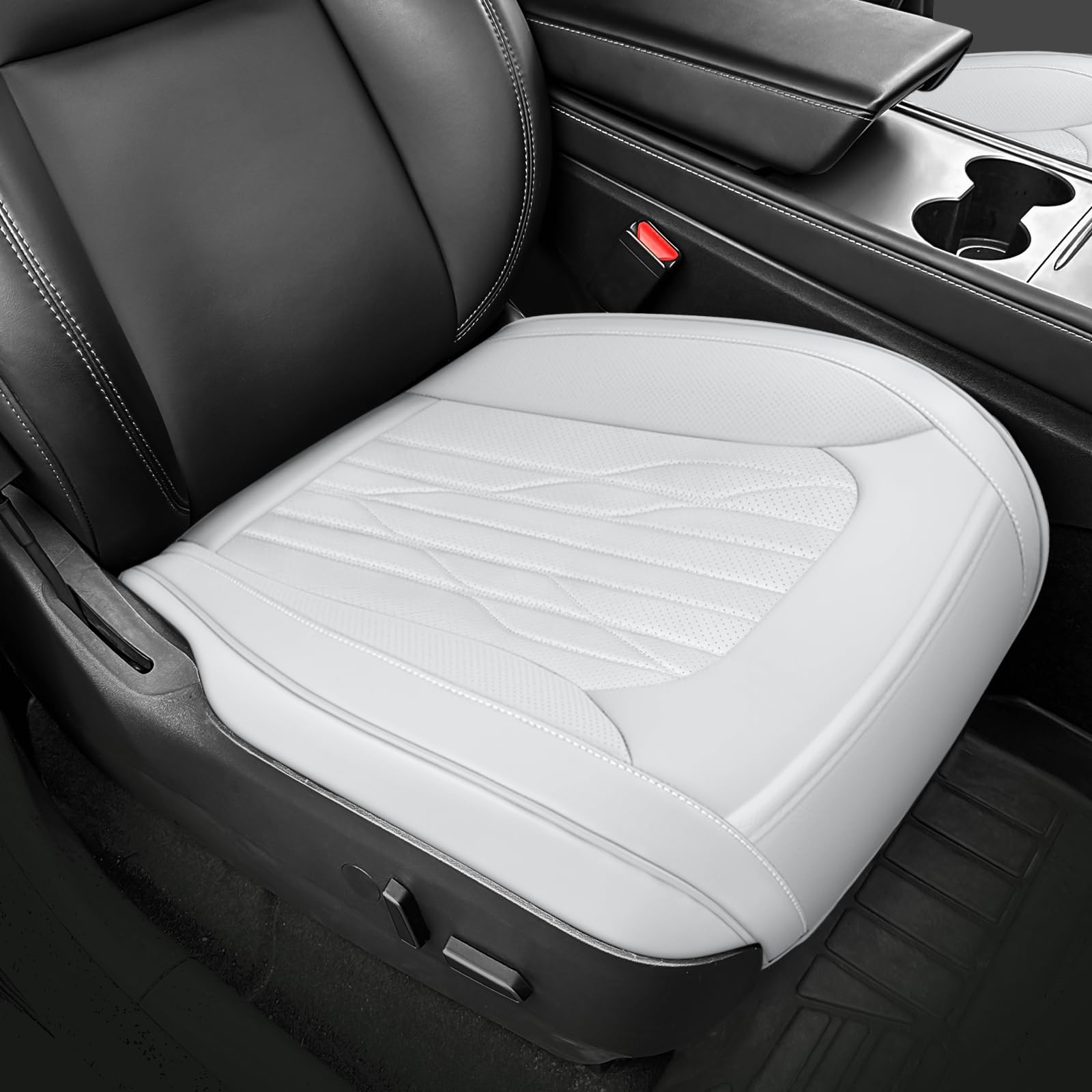 SanQing Car Seat Cover 2PCS Luxury Napa Leather Seat Covers SanQing Car Seat Cover 2PCS Luxury Napa Leather Seat Covers
