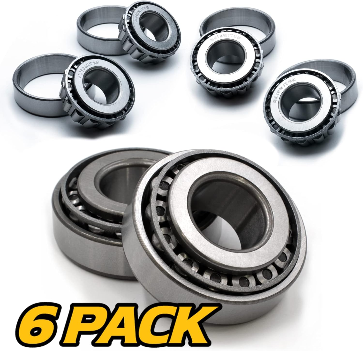 HD Switch - 3 Kits - Blade Spindle Rebuild Kit with Bearings, Seals & Spacers for Cub Cadet 2016-2017 PRO Z 100 Series: 160-S 160-L 154-S 154-L 148-S 148-L, KW EFI Lawn Mower & Garden Tractor Deck