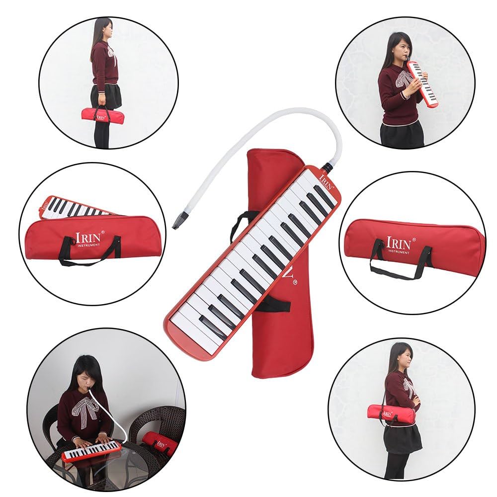 Ticon 32 Key Melodica Piano Style Melodica Keyboard Musical Accordions Instrumen