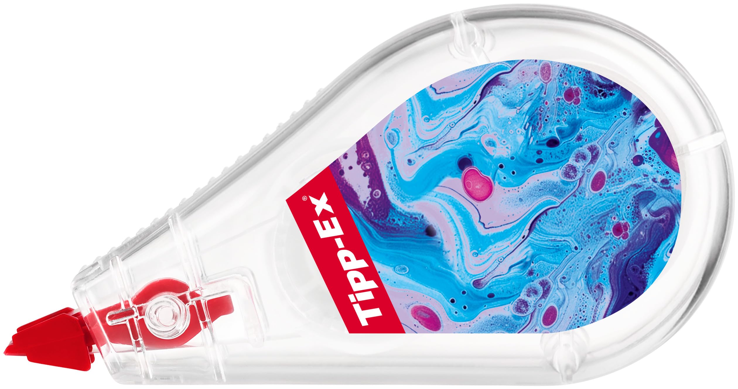 Tipp-Ex Correttori a Nastro Mini Pocket Mouse 6 Pezzi, 2 Design Hydro Dipping, 4 Classici