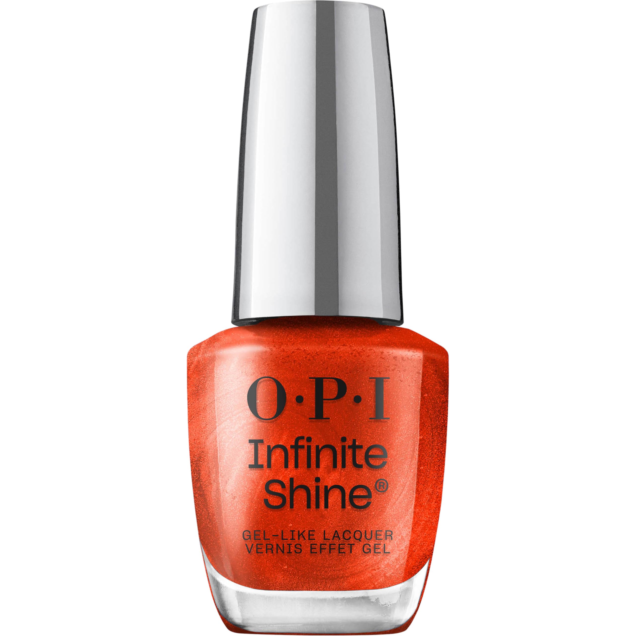 O.P.I Infinite Shine I’m a Natural Gingerbread 15 ml Nail Paint | Orange Shimmer Long Wear Gel Like Nail Polish for Women | OPI Holiday Collection '25-picture-23