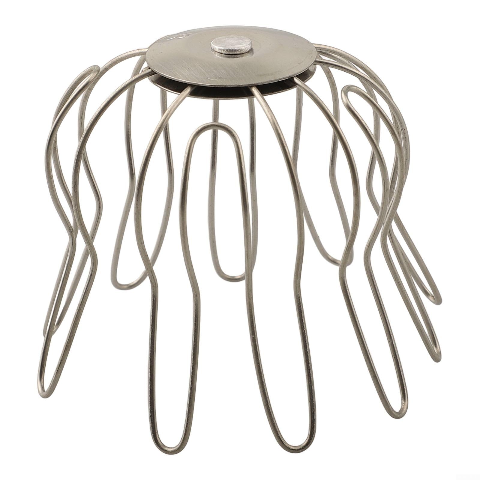 Strażnik podwodowy, Stainless Steel Gutter Guard Strainer Silver Multiple Sizes For Downspout(50-70mm)