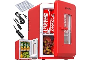 Enhance Your Space with the Vibrant Red Mini Fridge: A Cooling Retreat for Your Essentials