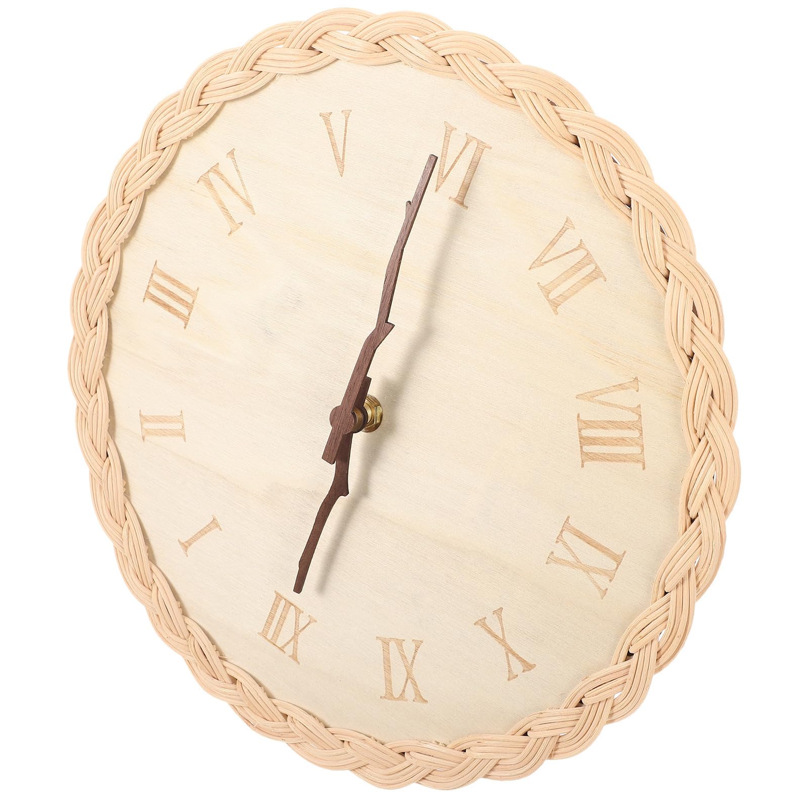 Reloj de pared de madera para decorar el salón de forma minimalista Anneome