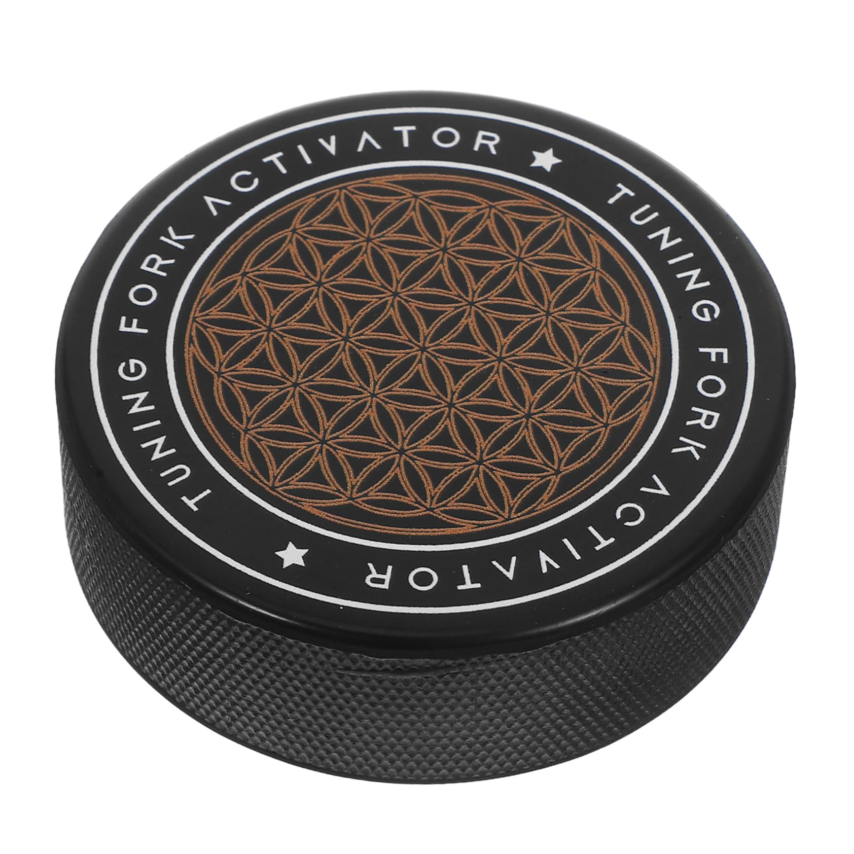 Activateur de Diapason Prise en Main Facile en Caoutchouc Noir, Accessoire Polyvalent Compatible Diapasons et Dispositifs D'accordage pour Instruments de Musique