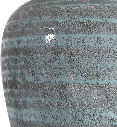 Miniatura 8 de Uttermost Lámpara de mesa Pelia Cerámica Azul y Gris