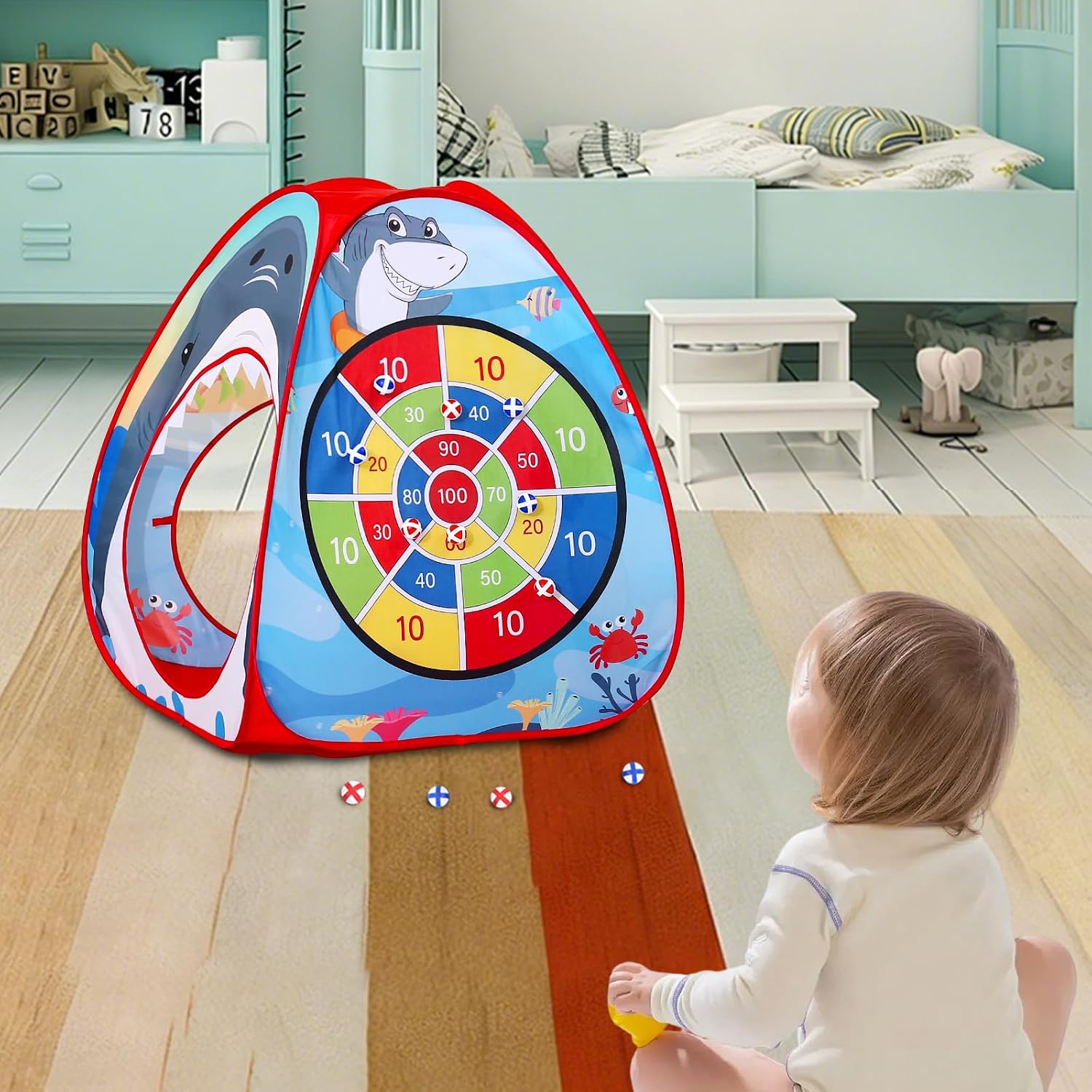 Bean Bag Toss Game Sets for Kids-3-in-1 Corn Hole Games for Kids,Kid Cornhole Game Set,Outside Backyard Outdoor Indoor Party Family Bean Bags Kid Tossing