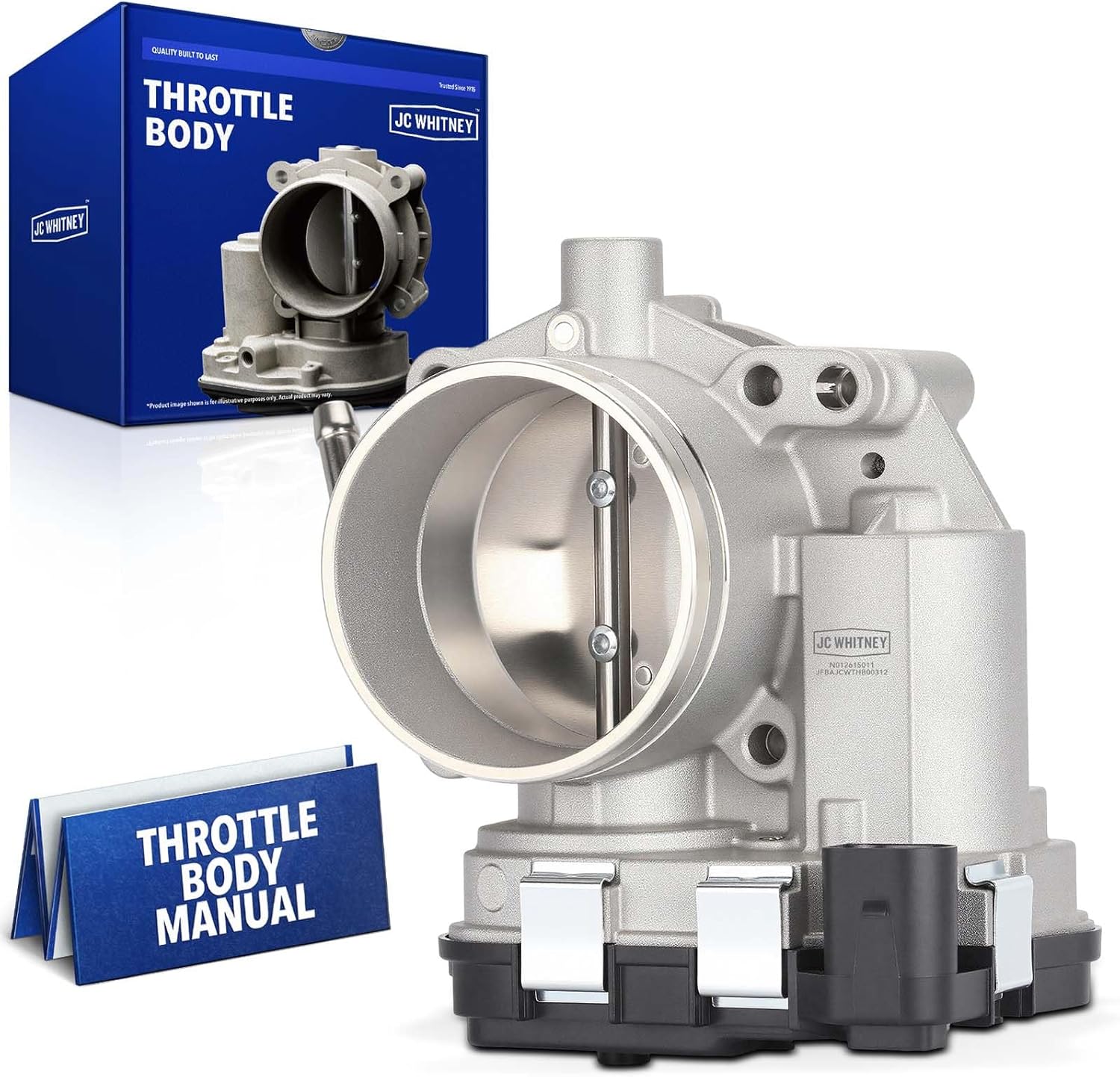 JC Whitney JFBAJCWTHB00312 Electronic Throttle Body - Compatible with Volkswagen Jetta 2007-2014, Passat 2012-2014, Golf 2010-2014, Beetle 2007-2010&2012-2014 - 2.5L