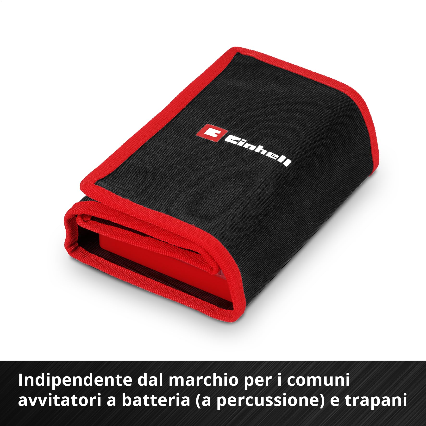 Set originale Einhell da 84 pezzi per riparazioni di precisione e di elettronica (punte di precisione, bussole, portapunte per cacciavite, prolunga per albero flessibile, cinghia di messa a terra)