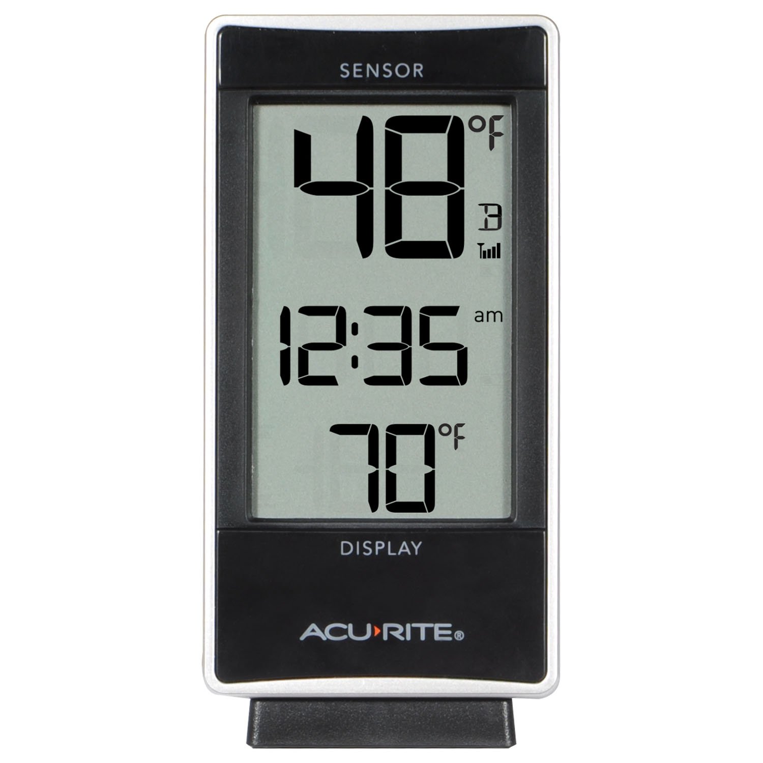 AcuRite (02059MA1) Digital Thermometer with Indoor/Outdoor Temp and Clock image 3