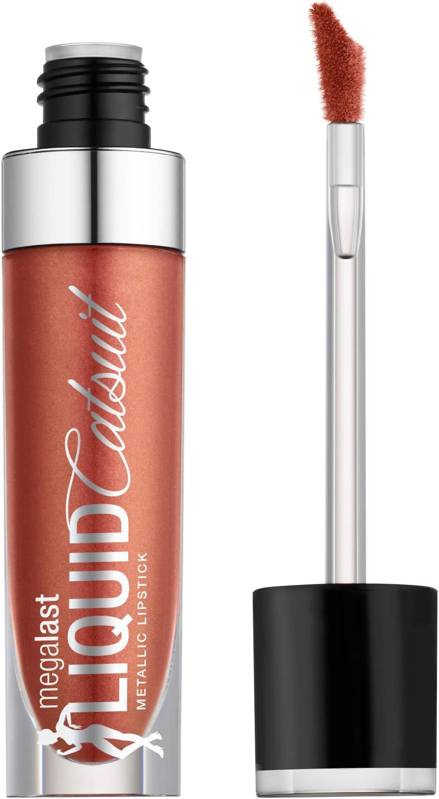 wet n wild Megalast Liquid Catsuit Metallic Lipstick, Bali in Love, 0.21 Ounce