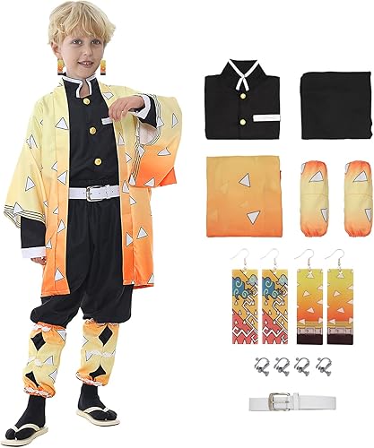 Disfraz de anime para cosplay kimono Navidad día de Acción de Gracias capa de Halloween uniforme para niños y adultos