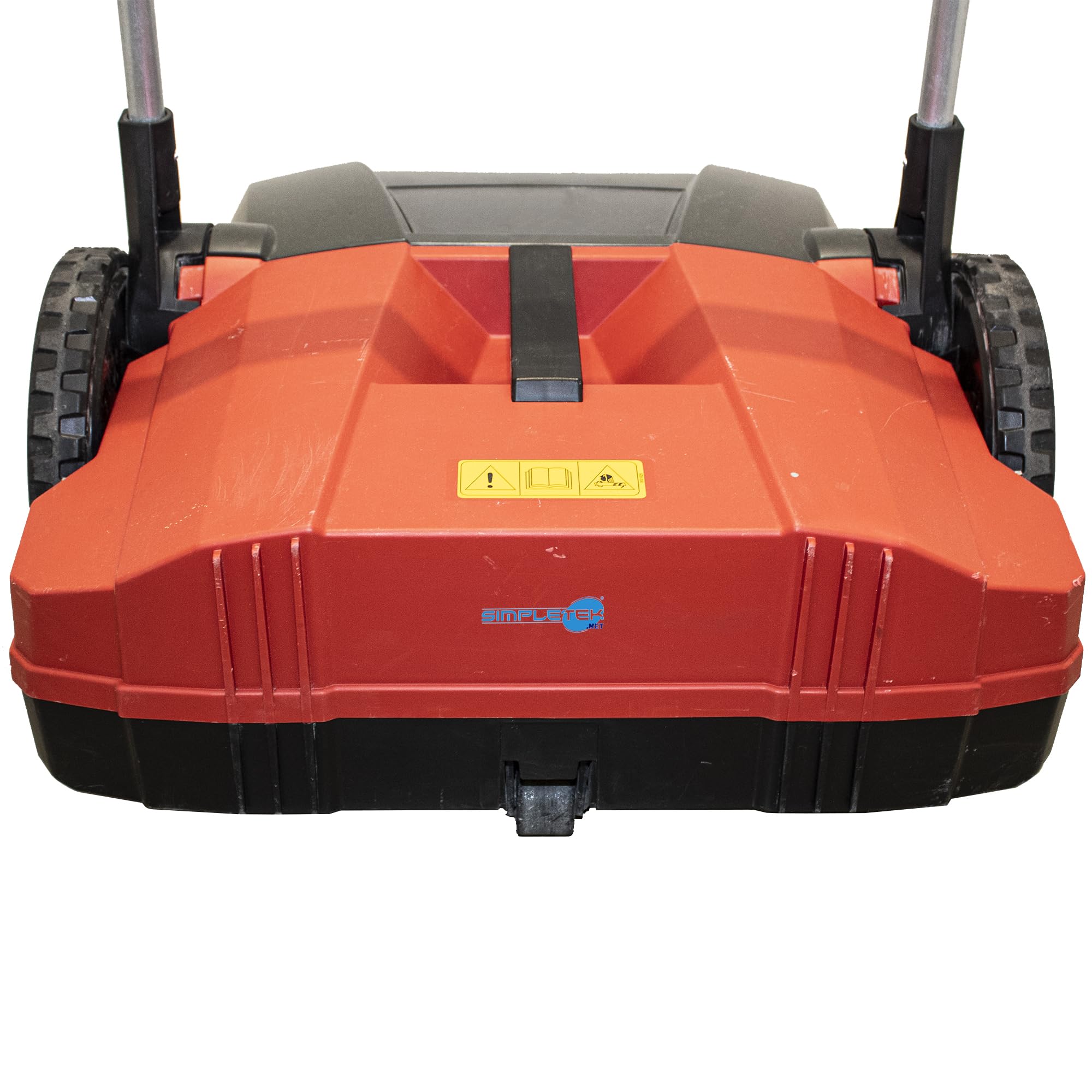 SIMPLETEK - Spazzatrice manuale a spinta 355 1600 m²/h Spazzole 20L 20 litri (Ricondizionato)