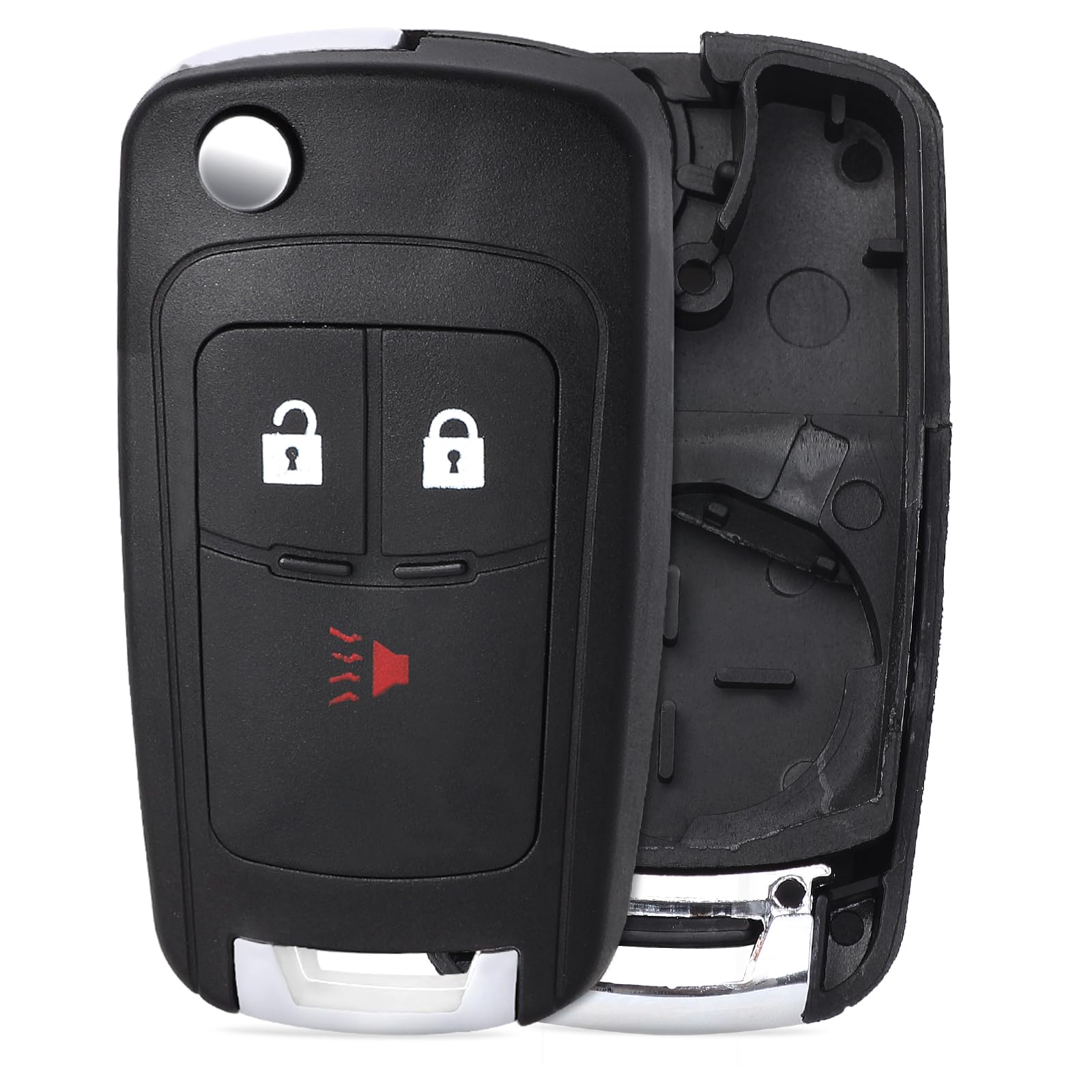 Replacement Remote Car Key case Shell for Chevrolet Spark 2012-2016 A2GM3AFUS03 95989830 3Buttons