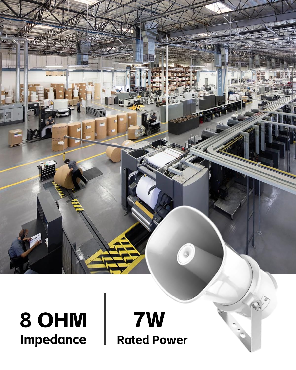 Amazon.co.jp: 318netech 7W PoE IPホーンスピーカー、屋外屋内