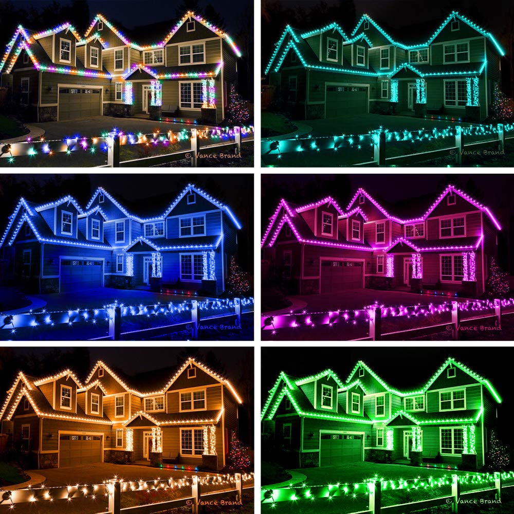 WUJUN LED Schlauch RGB Außen 10M 100 LED mit USB, IP68 Wasserdicht Lichtschlauch 16 Farben 4 Modi mit Fernbedienung & Timer, Bunt Lichterschlauch für Weihnachten Party Balkon Hochzeit Deko