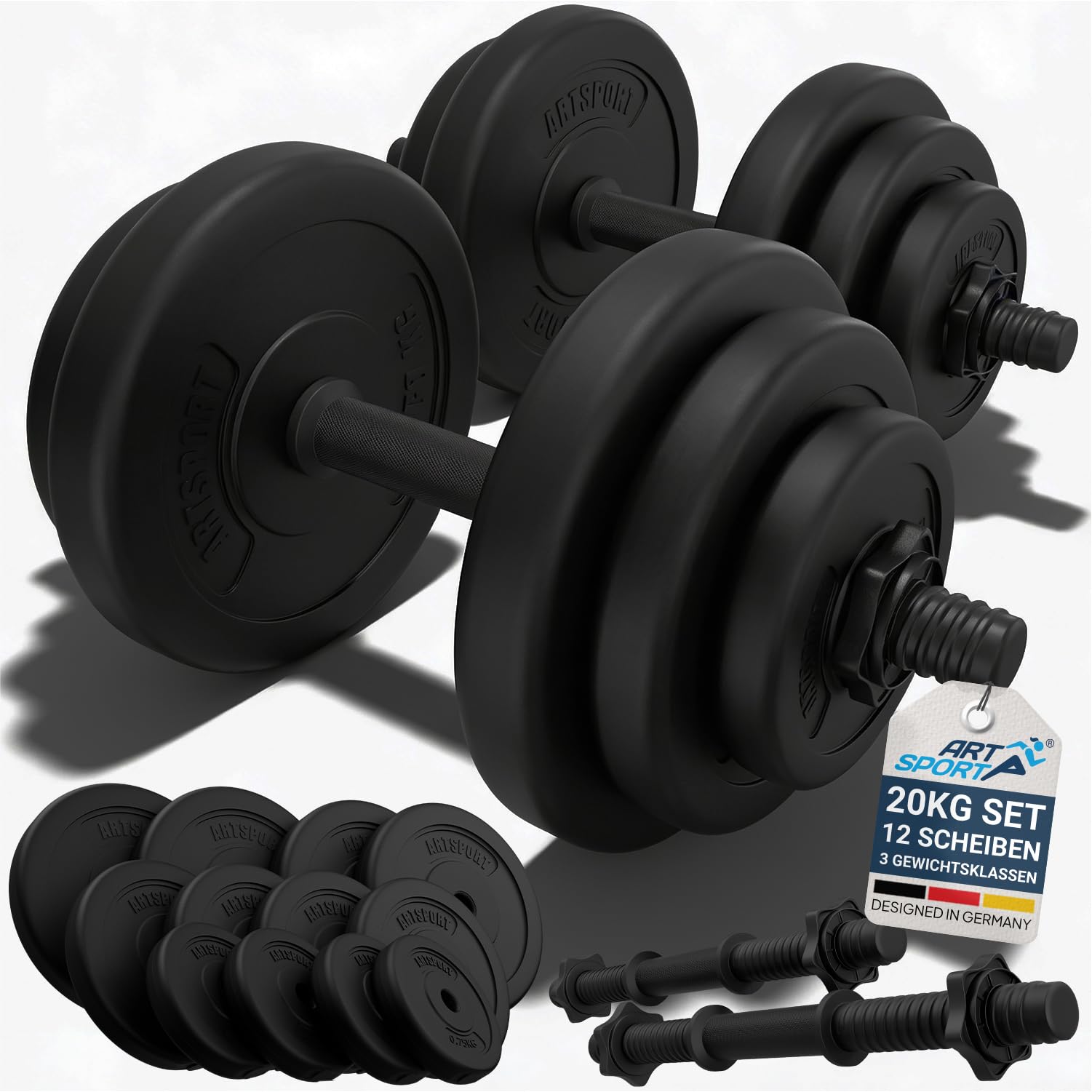 ArtSport 2er Hantelset 20kg