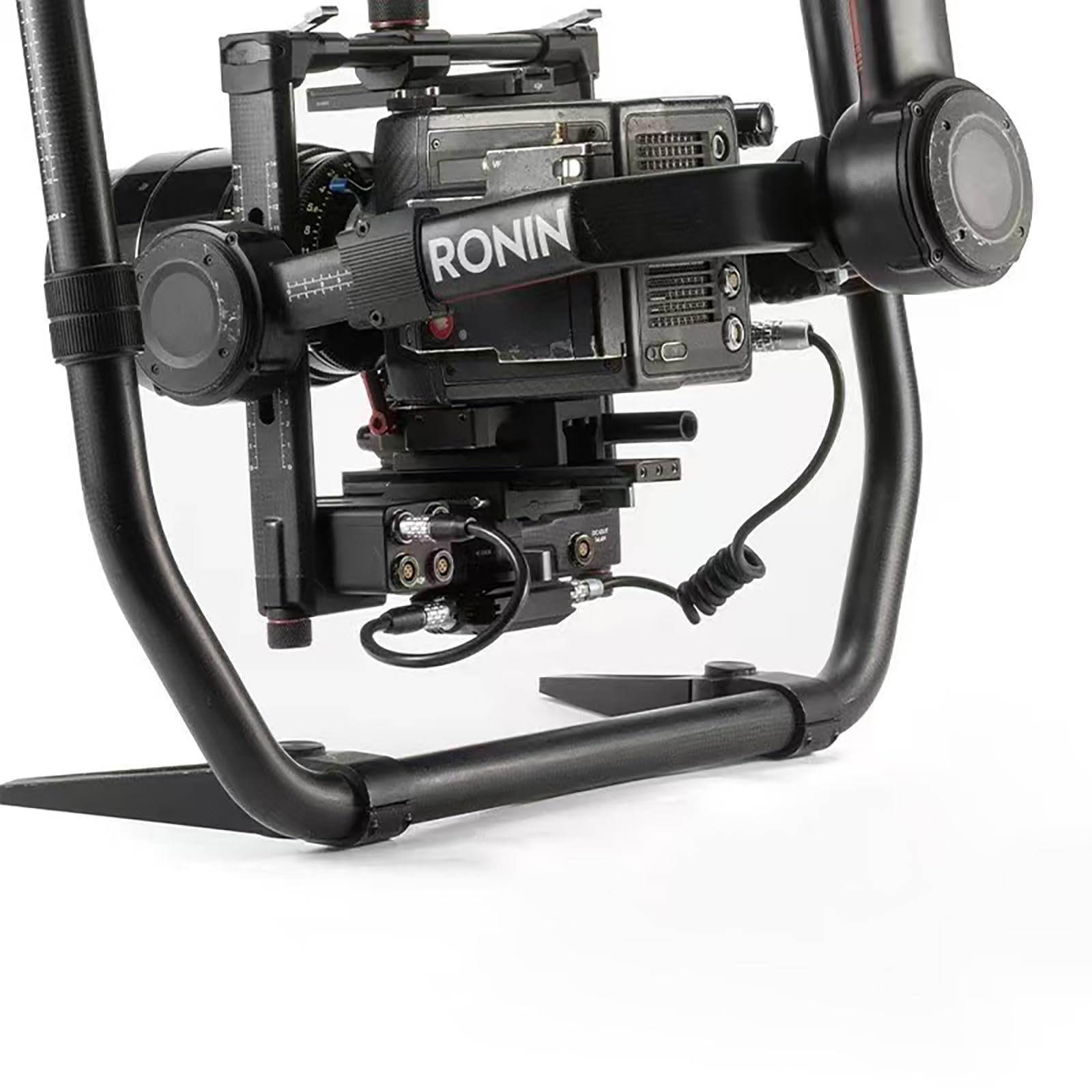 HangTon Placa base de cámara para cardán DJI Ronin 2, parte inferior de cola de milano, liberación rápida extendida para Arri Red Sony Blackmagic, 25 cm