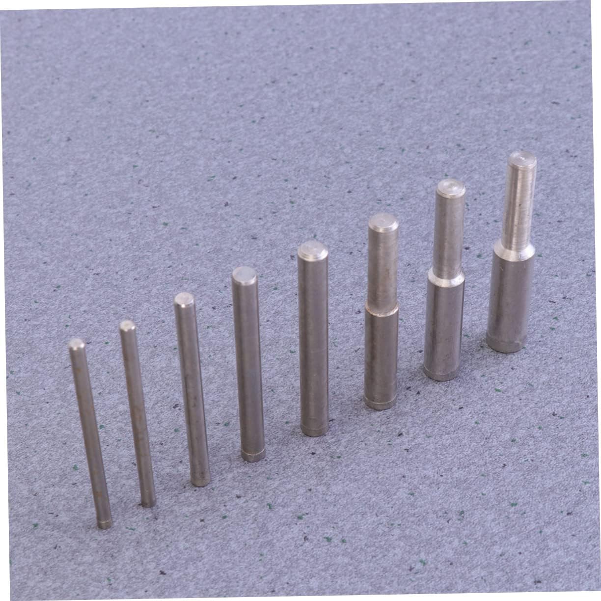 NUOBESTY 7Pcs Grinding Heads for Beads Polishing Suitable for Amber Wax Jade Agate Bodhi Metal Grinding Sander Tool for Electric Grinders and Jewelry Making