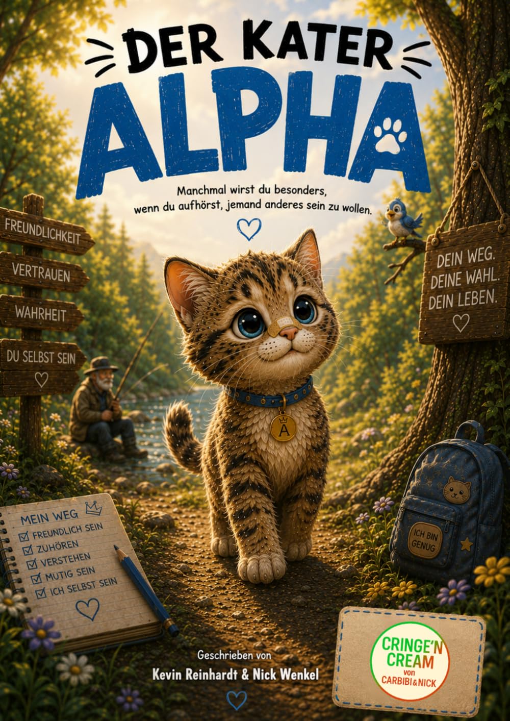 Der Kater Alpha: Ein liebevolles Kinderbuch über Mut, Freundschaft und den eigenen Weg